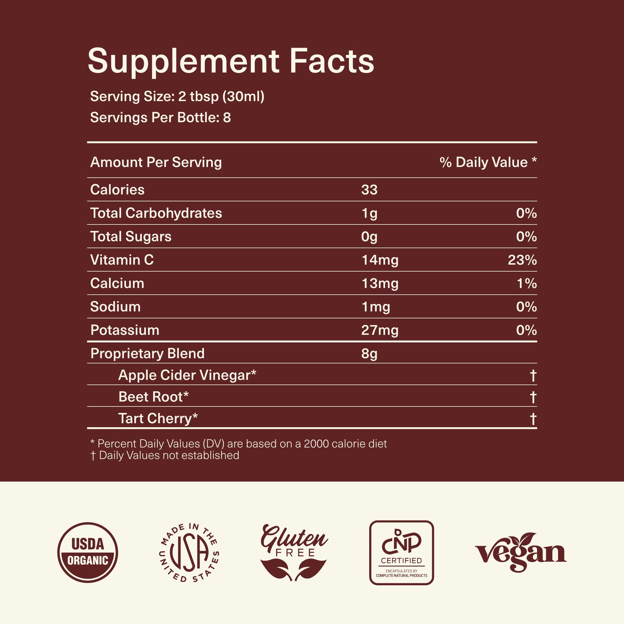 Complete Natural Products Uric Acid Complete bottle side view showing ingredients and certifications