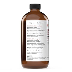 Liquid drops from Uric Acid Complete being drawn from the bottle