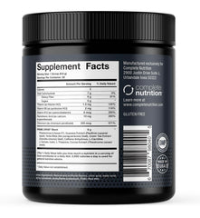 Complete Nutrition Prime Drive Energy strawberry-melon bottle with labeling, a convenient on-the-go pre-workout choice.