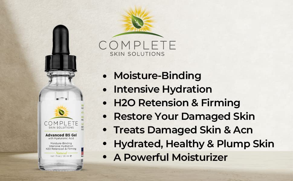 Complete Skin Solutions Advanced B5 Gel morning-evening application for routine