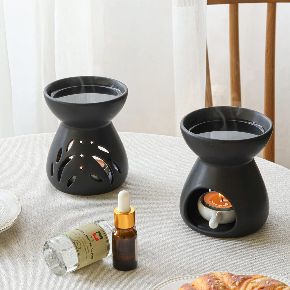 ComSaf burner includes tealight spoons for safe, easy setup