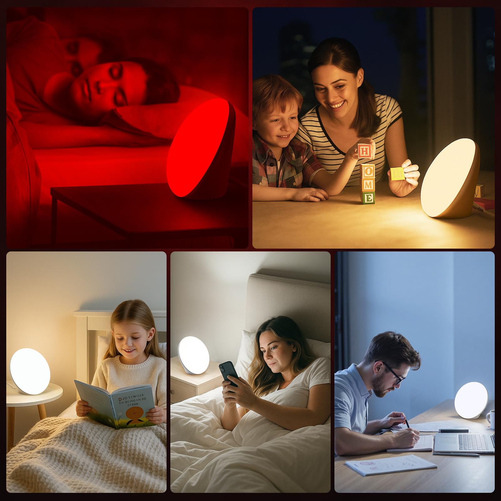 COMSYNC gift-ready lamp appealing for winter relaxation and thoughtful gifting