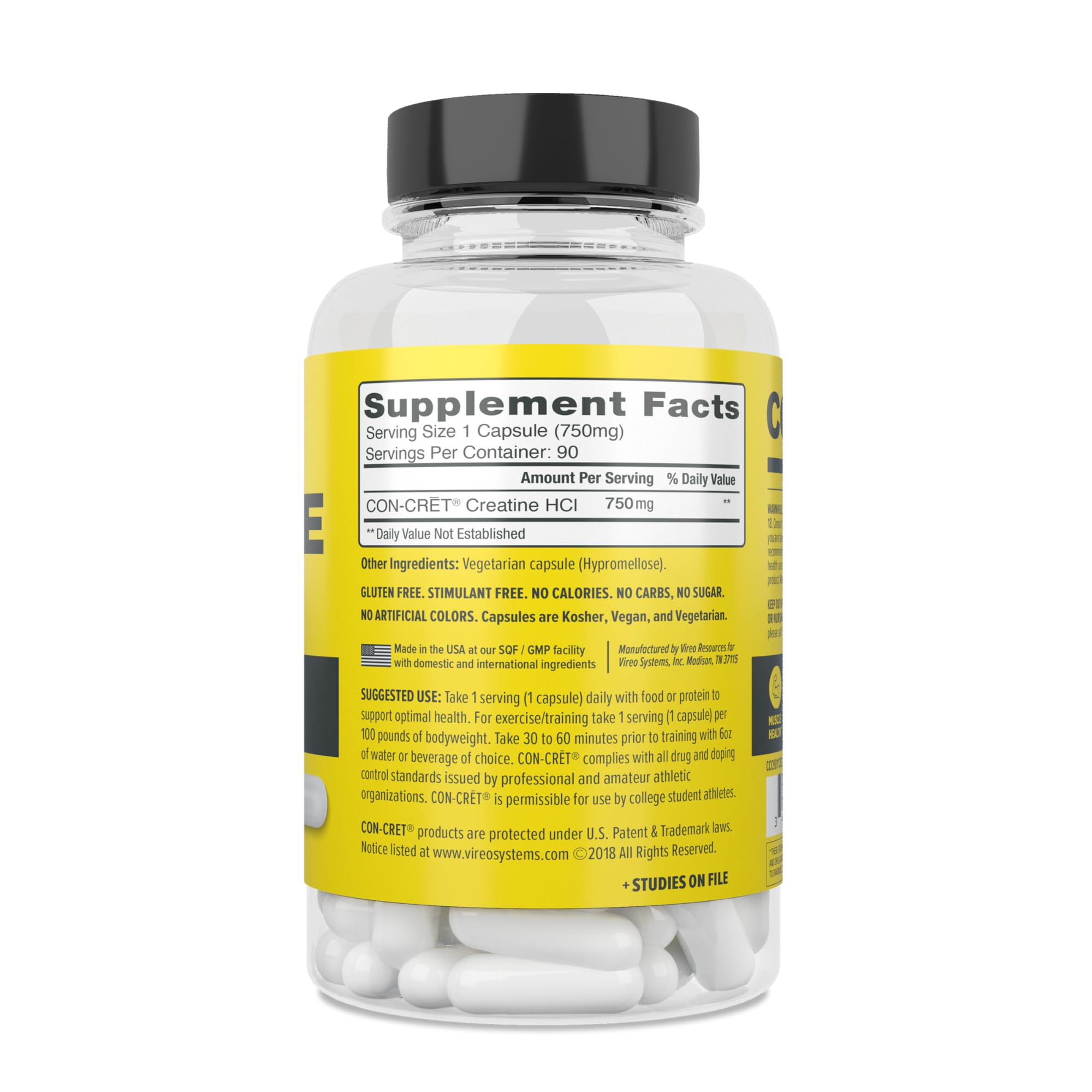 Dosing guide on packaging shows recommended intake at a glance