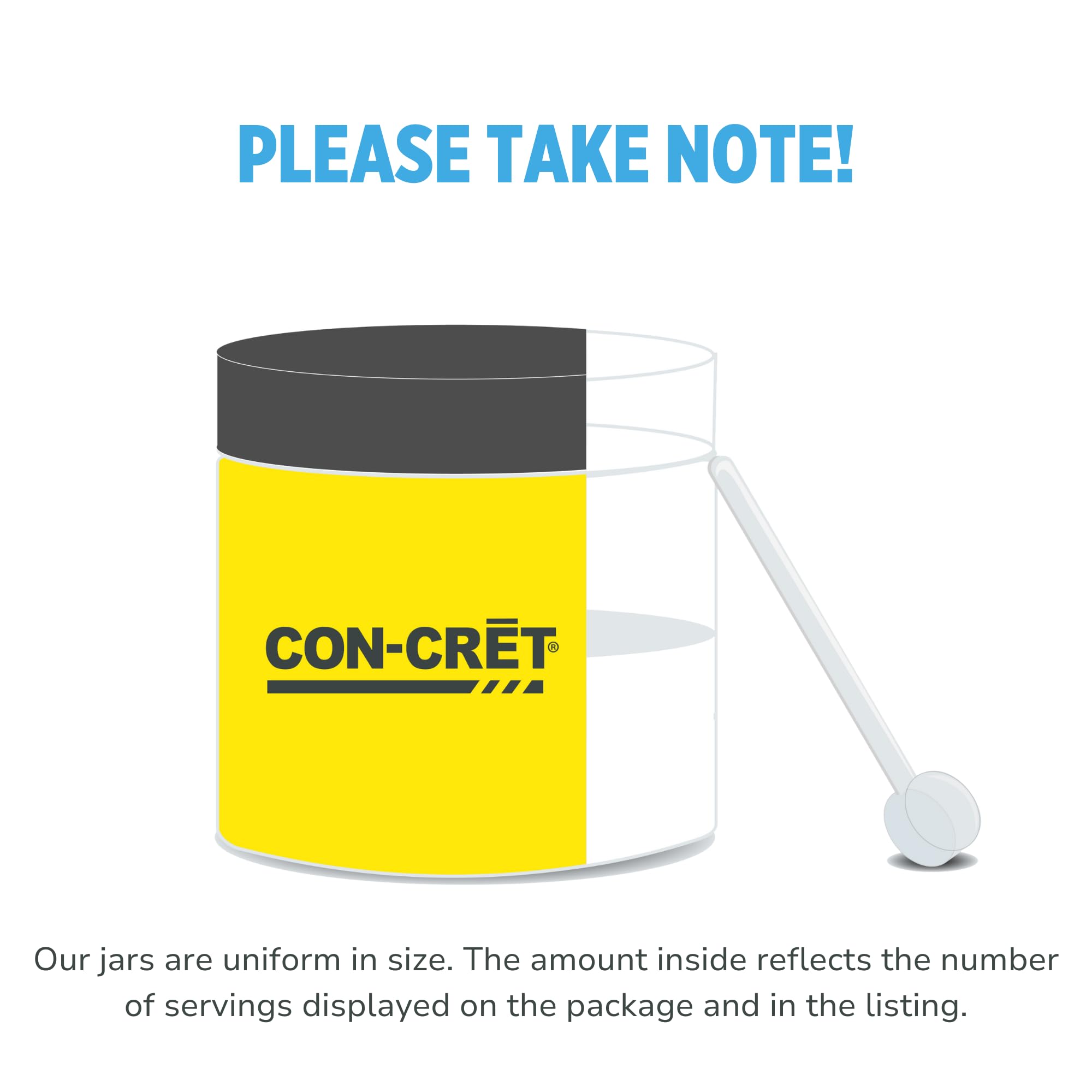 Pineapple-flavored CON-CRET Creatine HCl powder ready to mix.