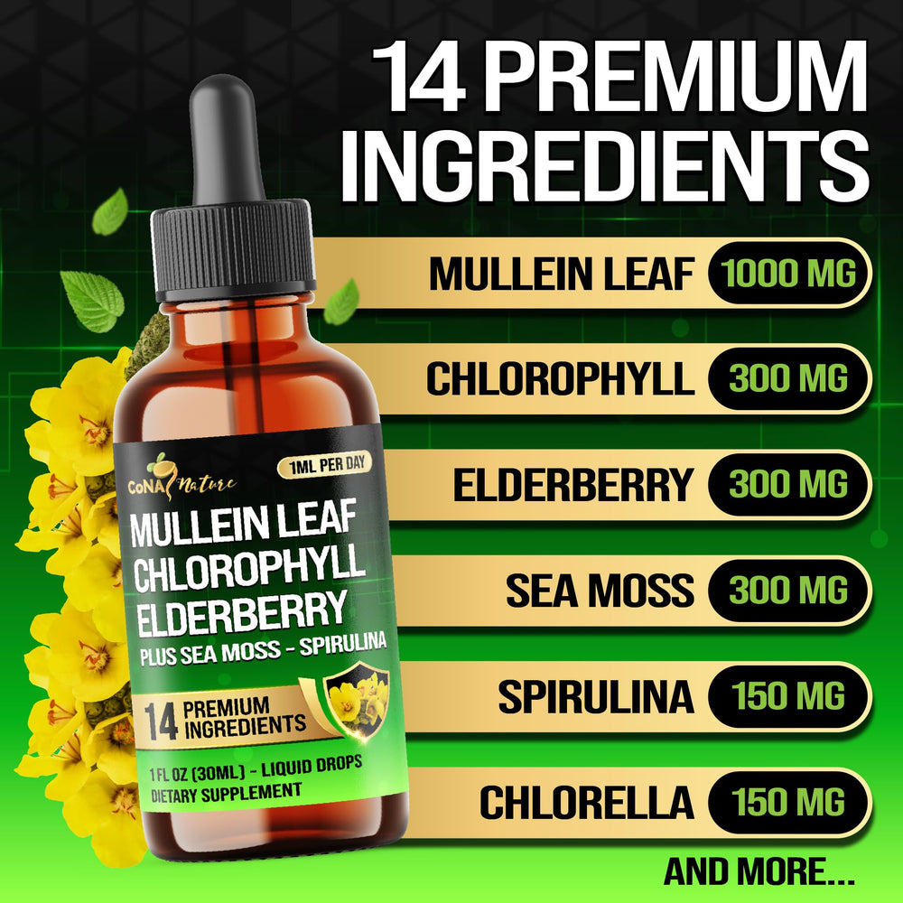 Cona Nature daily-dose dropper showing 1 ml measurement.