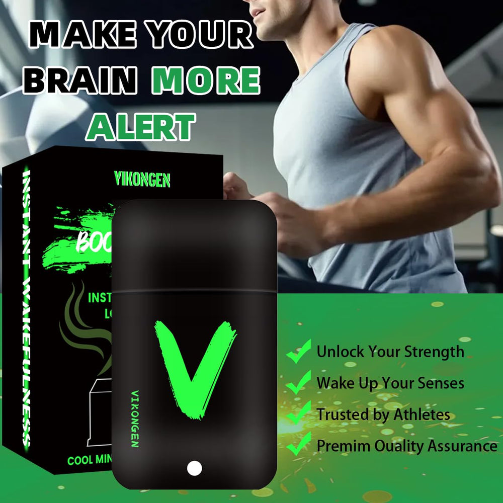 Concentrated Potent Salts Wake Up hockey player supports quick focus during drills