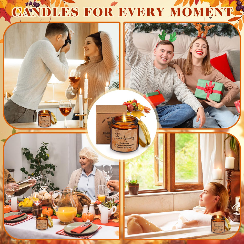 Conelist Friendsgiving gift-ready candle set for gifting and gatherings.
