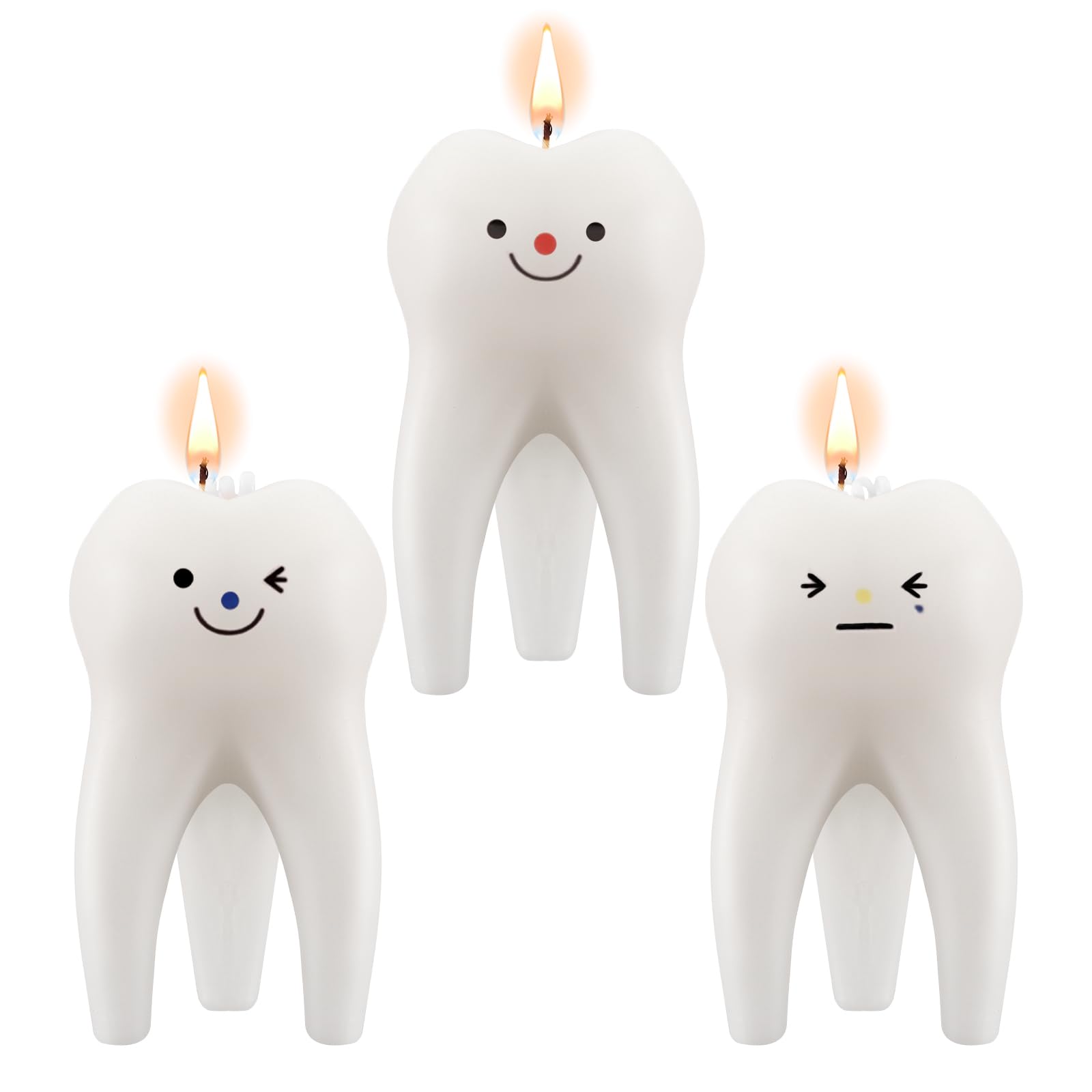 Conelist gift-worthy tooth candle for dentists and dental enthusiasts.