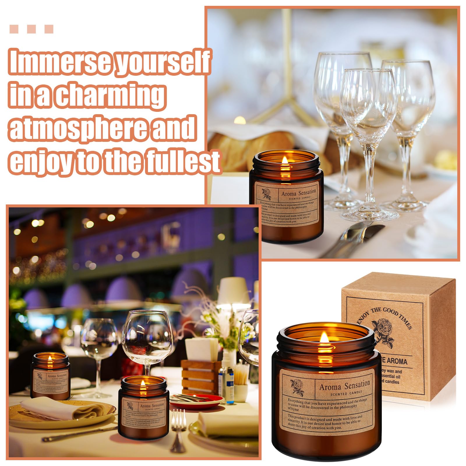 Conelist soy wax candle: clean burn for a calmer space.