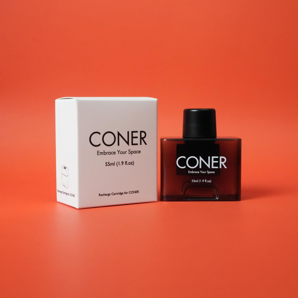 CONER Tomato Leaves refill installed in diffuser shows effortless replacement