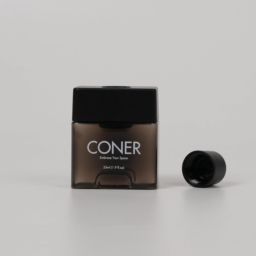 Korean CONER Velvet VAINA brand image signaling premium space fragrance solution.