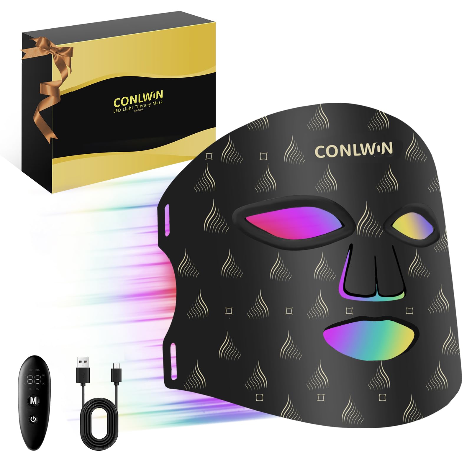 CONLWIN feather-light face mask offers comfortable wear during quick skincare sessions