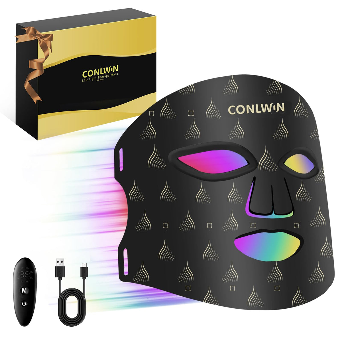 CONLWIN feather-light face mask offers comfortable wear during quick skincare sessions