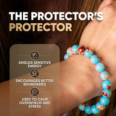 Conscious Items Empath's Shield shows natural Jasper patterns as wearable art
