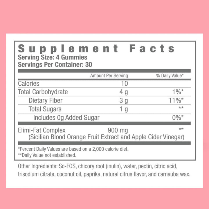 Consult Health blood orange and ingredient arrangement emphasizing Morosil extract