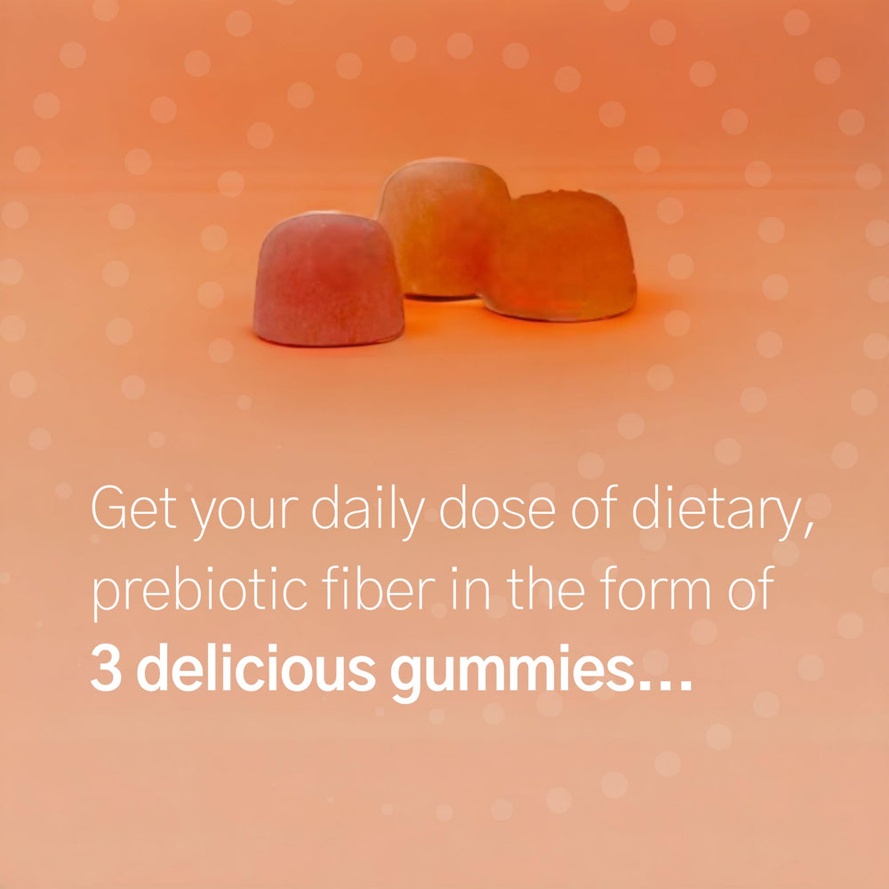 Consult Health Fiber Gummies bottle back showing nutrition panel for informed daily use