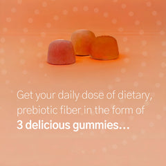 Consult Health Fiber Gummies bottle back showing nutrition panel for informed daily use