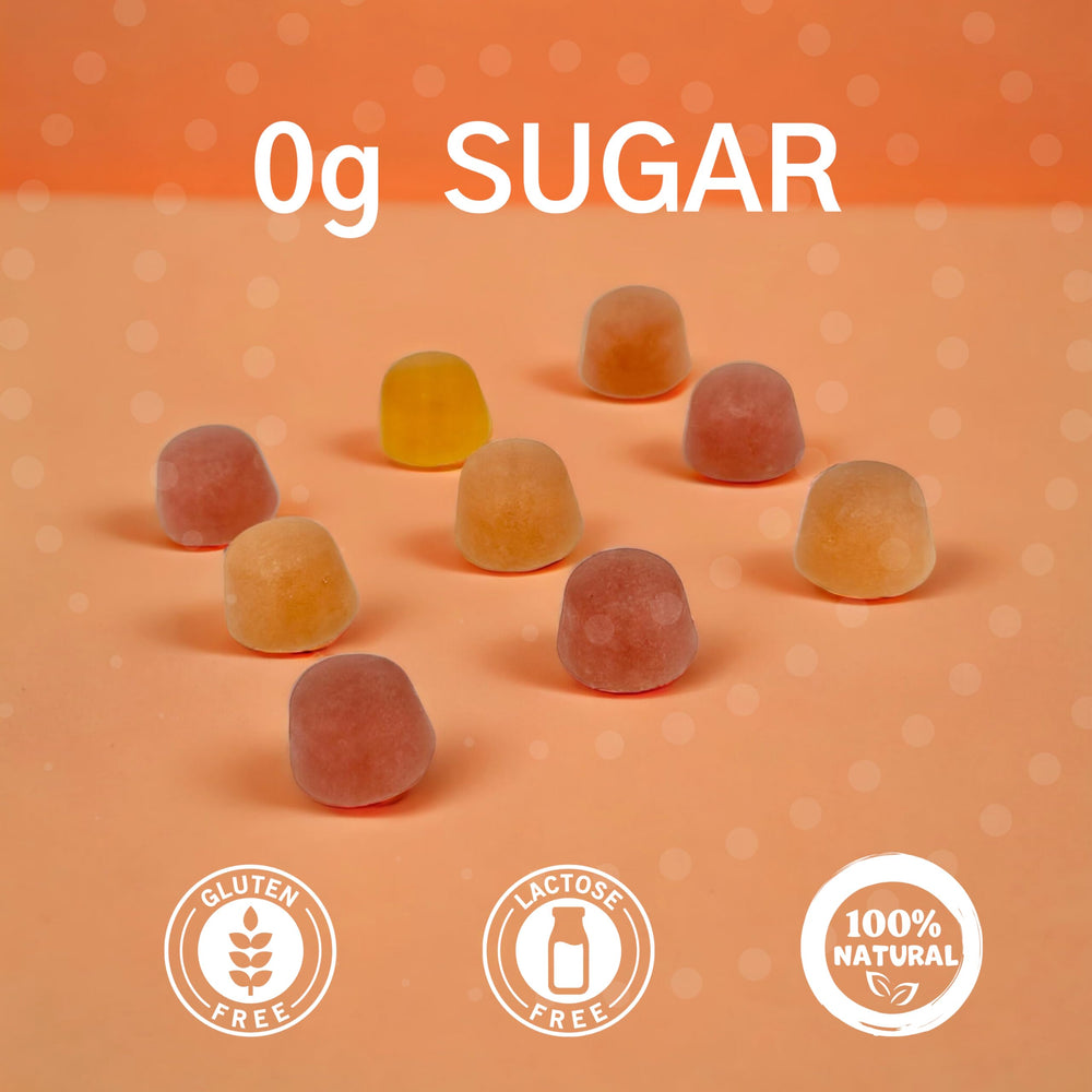Consult Health Fiber Gummies three gummies serving, convenient daily fiber boost