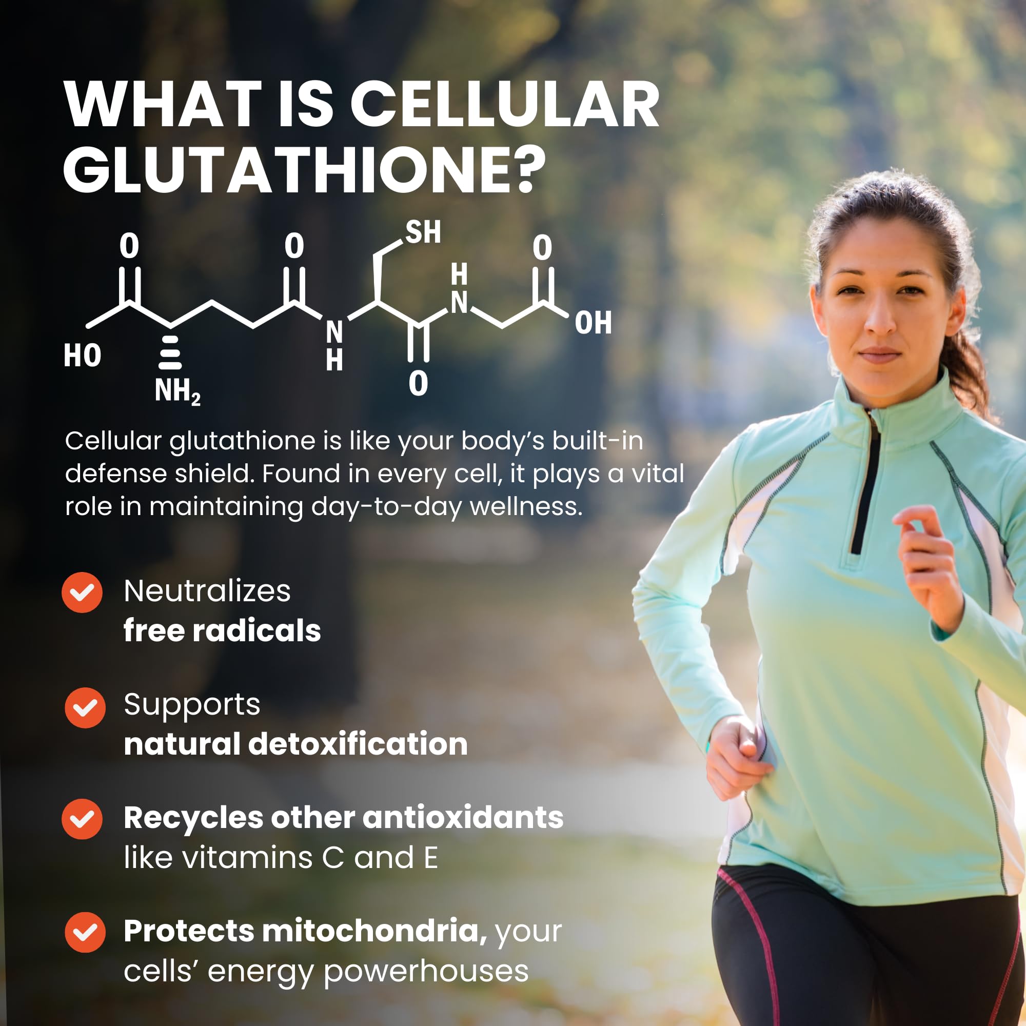 CONTINUAL - G product highlights antioxidant benefits.