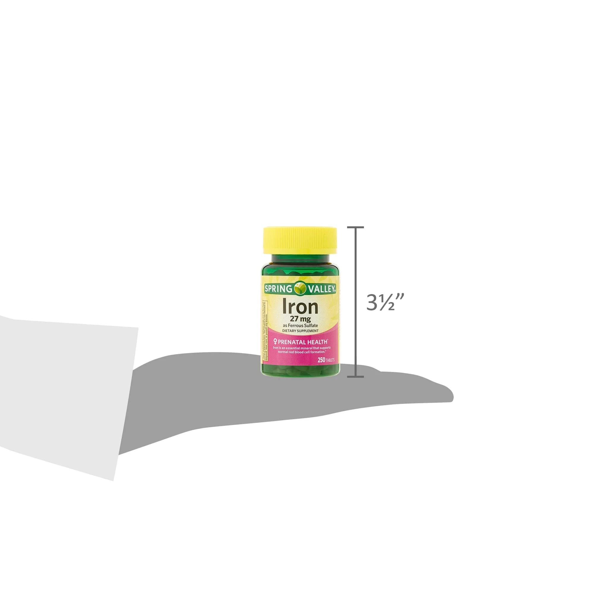 Convergence lifestyle scene with a healthy routine and iron supplement.