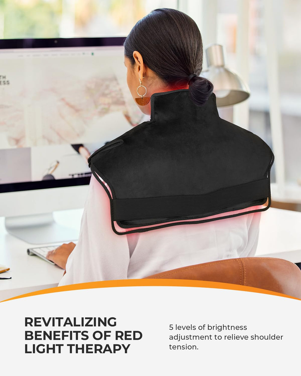 CooCoCo sweatproof guard detached from large therapy pad