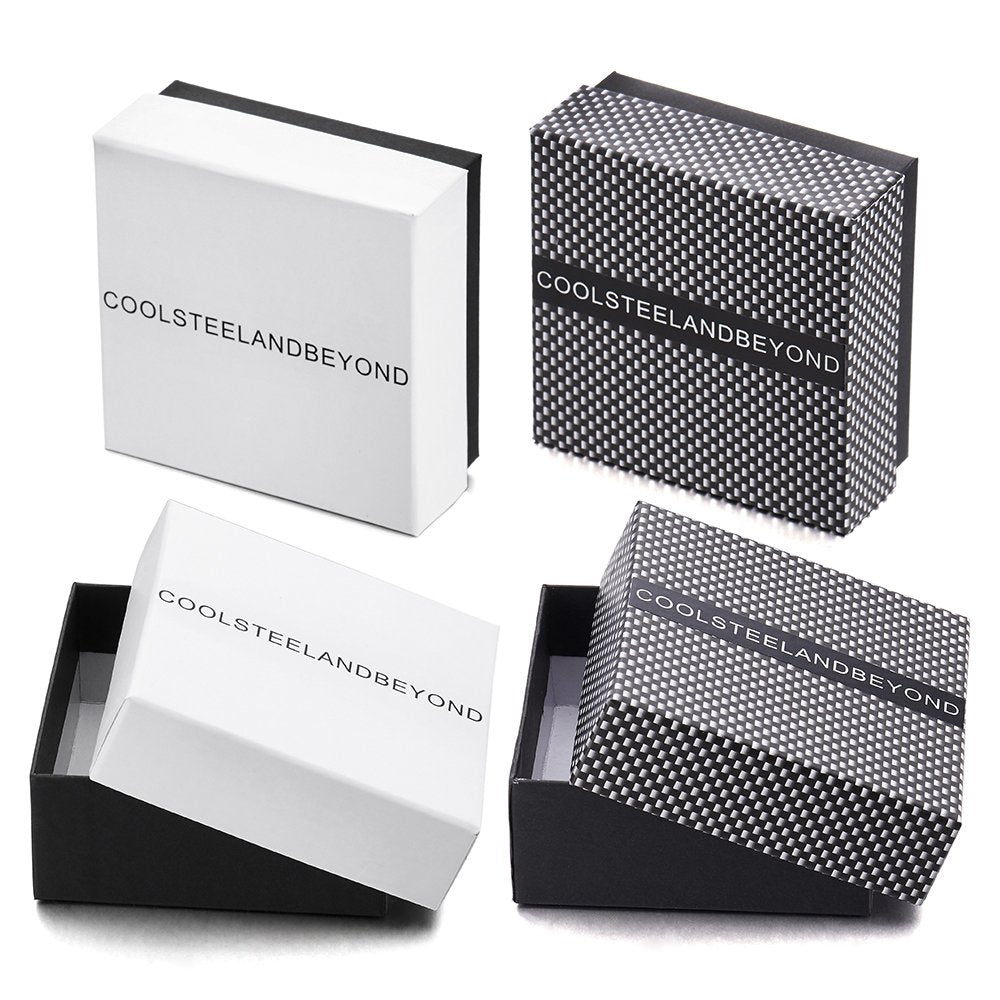 COOLSTEELANDBEYOND silver-01 magnetic bracelet sleek finish