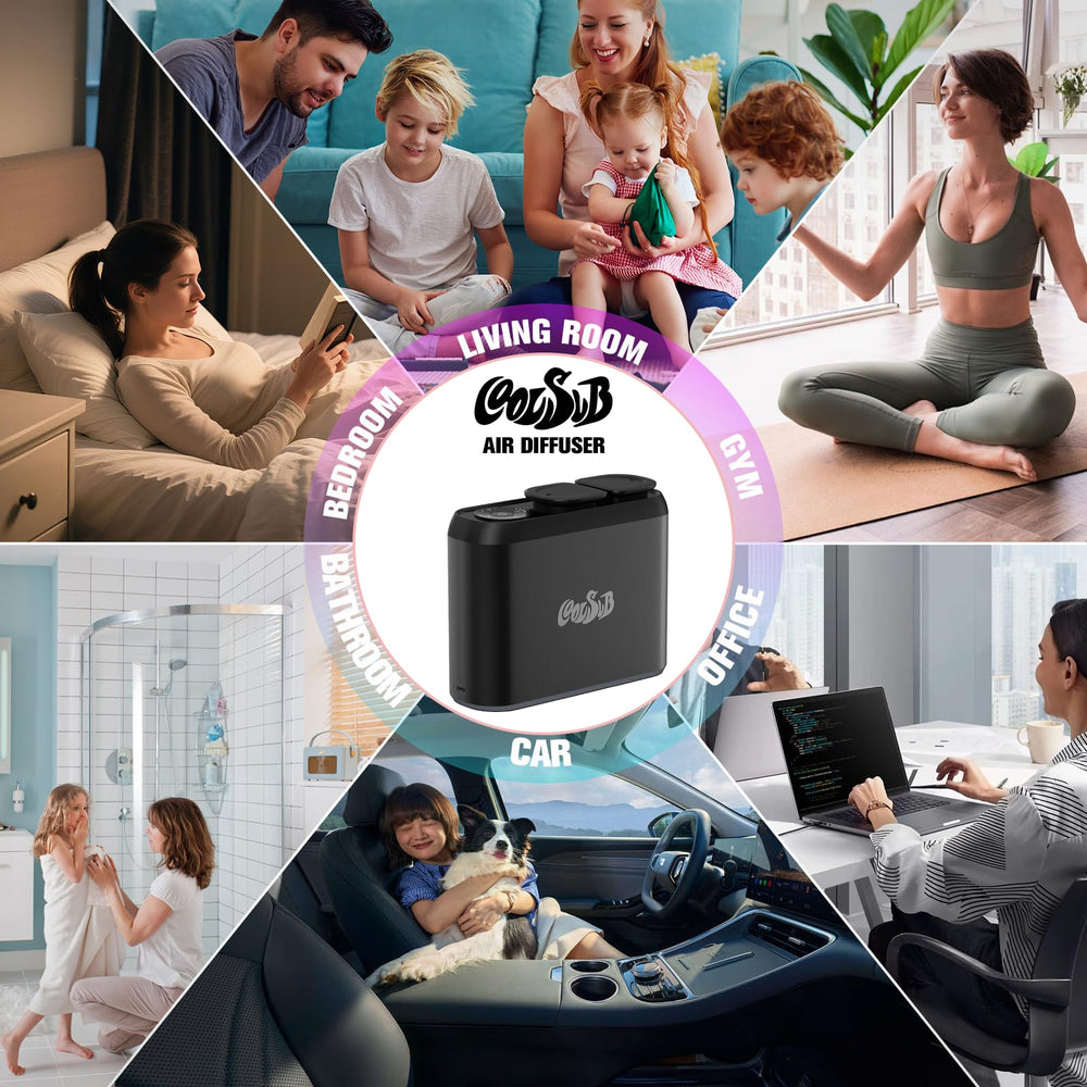 CoolSub silent operation ideal for bedrooms and offices with minimal noise.