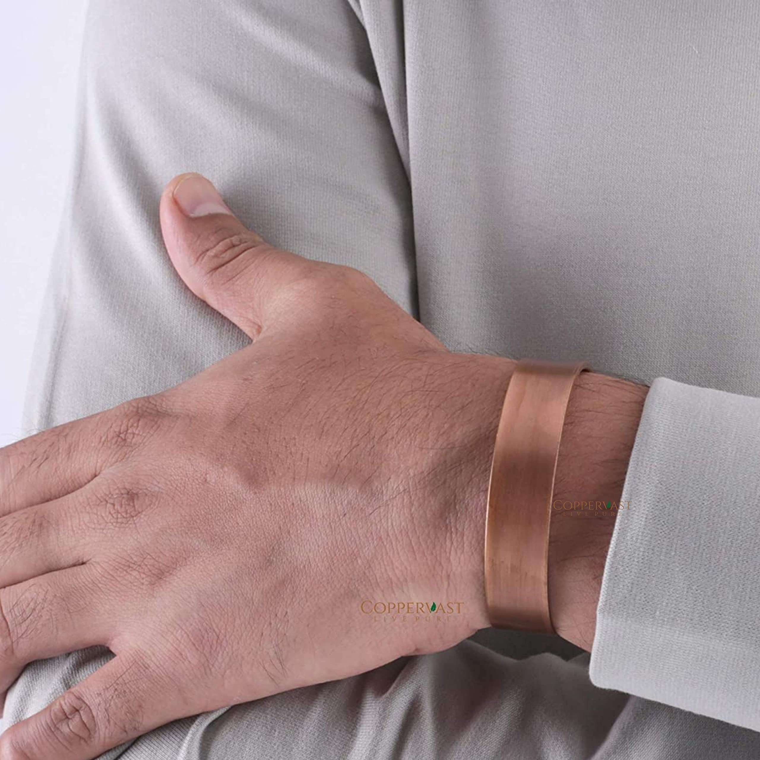 Large-fit Coppervast bracelet suitable for most wrists and daily wear.