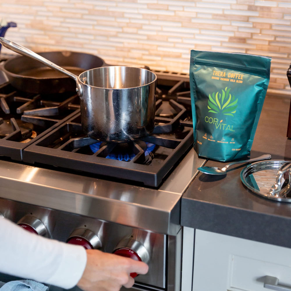 Cor-Vital Gerson-approved coffee enema for mindful cleansing routine