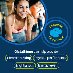 Core Med Science glutathione softgels closeup illustrating easy-to-swallow capsules.