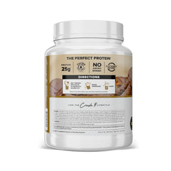 Core Nutritionals Pro Sustained Release label shows 25g protein and 2g carbs