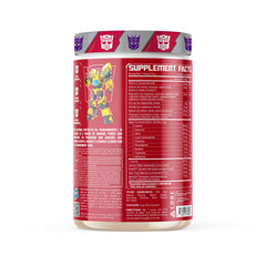 Scoop pours Allspark EAA powder highlighting vegan fermented amino acids.