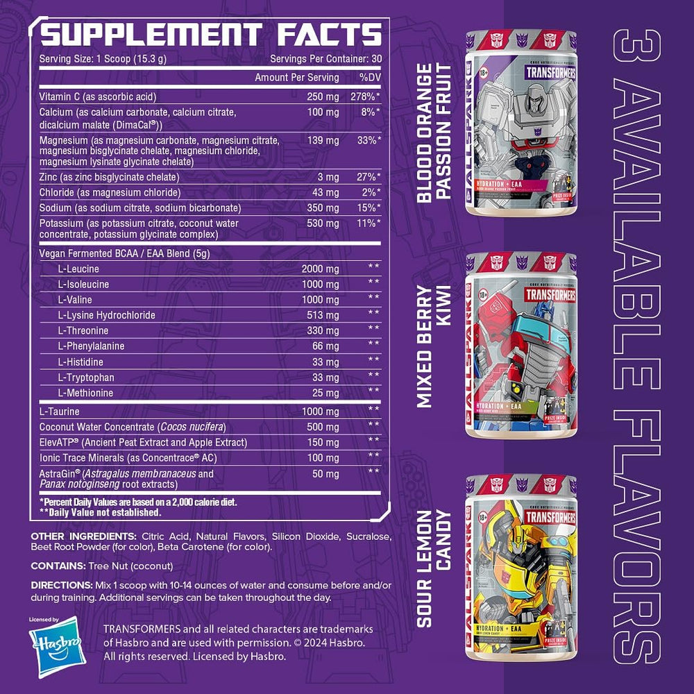Tub with ingredients panel highlights sodium, potassium, and magnesium.