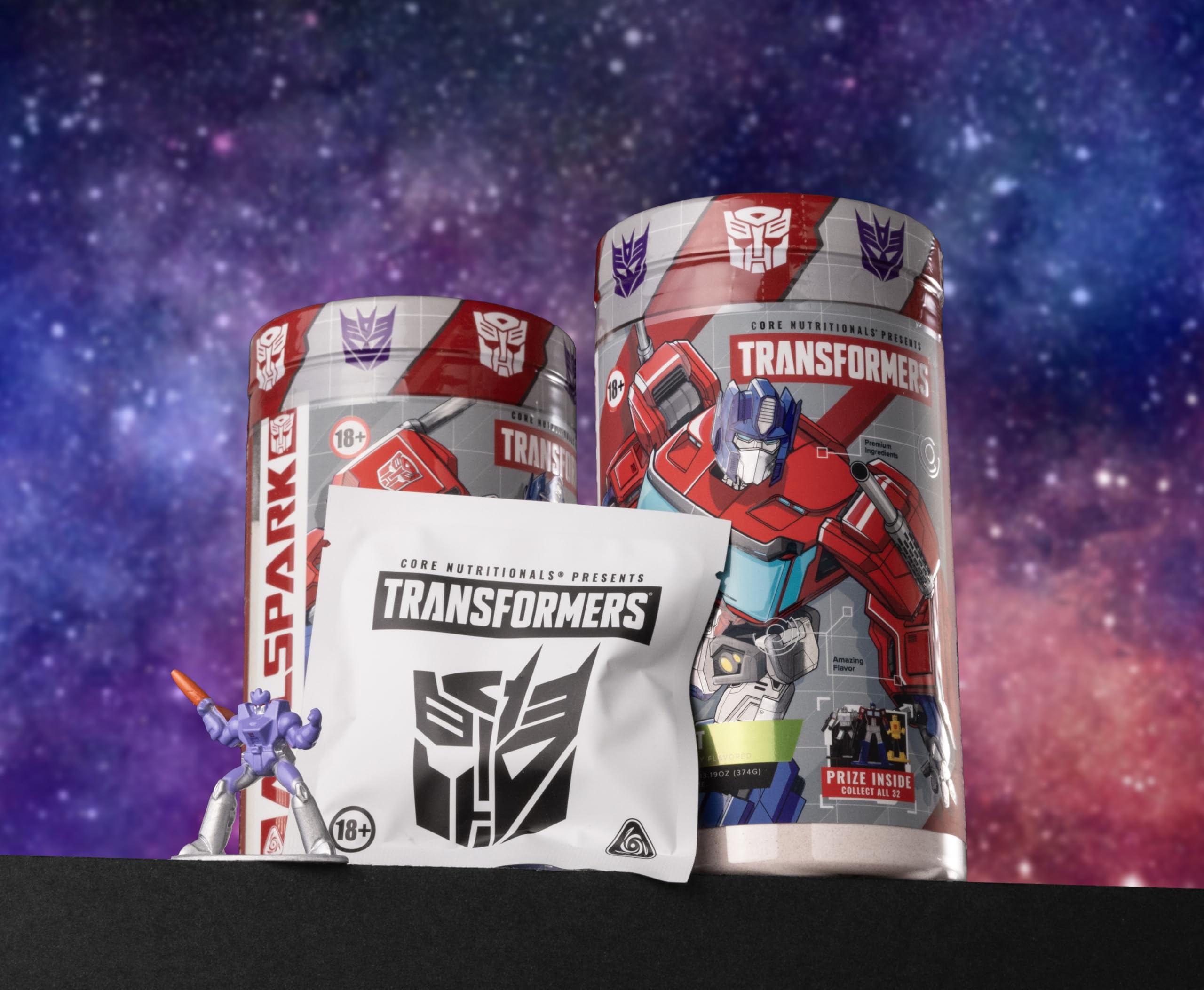 Athlete mixes Allspark during training to maintain energy.
