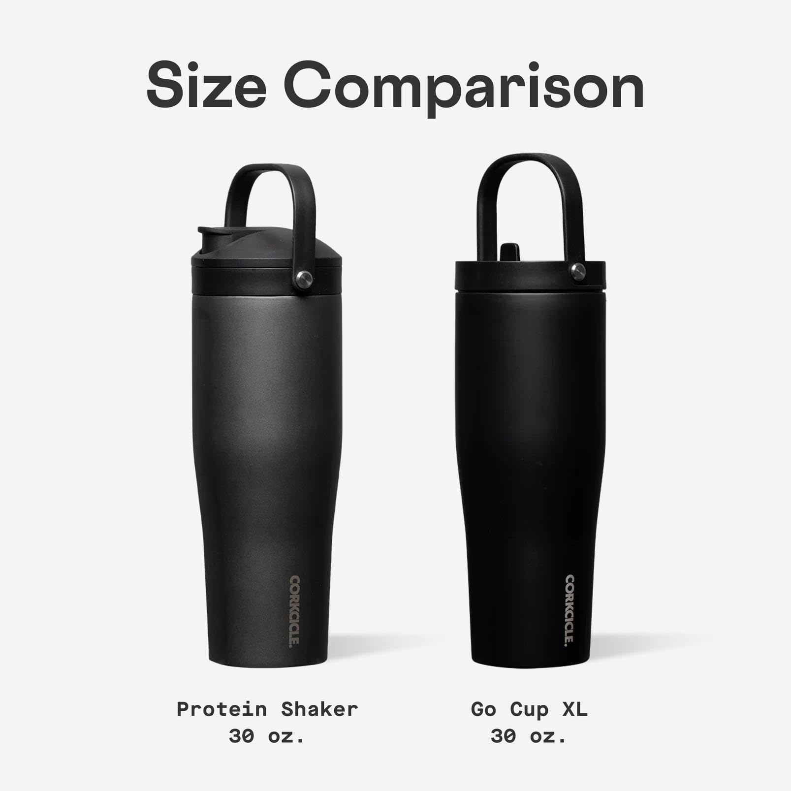 Corkcicle Protein Shaker dishwasher-safe for quick cleanup
