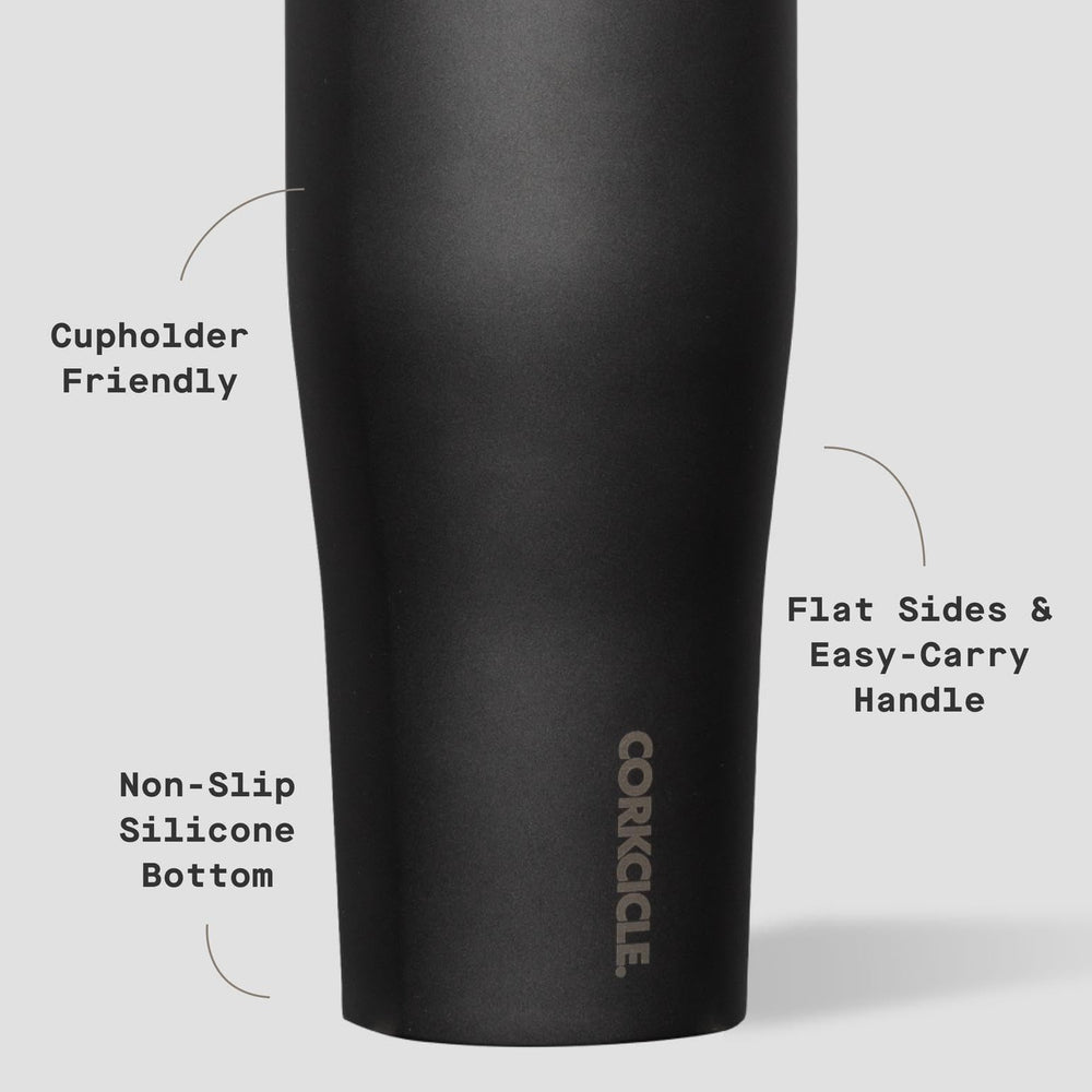 Corkcicle Protein Shaker triple insulation keeps drinks cold up to 12 hours