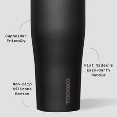 Corkcicle Protein Shaker triple insulation keeps drinks cold up to 12 hours