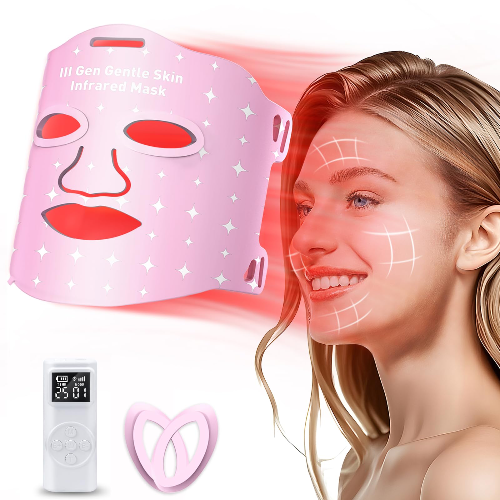 Coroever user applying mask during a home spa routine.