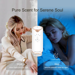 Corotue diffuser in cordless mode thanks to a built-in battery.
