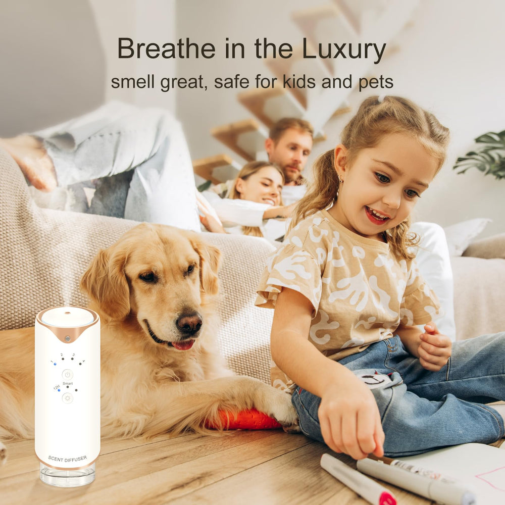 Corotue easy setup diffuser for quick scent setup.