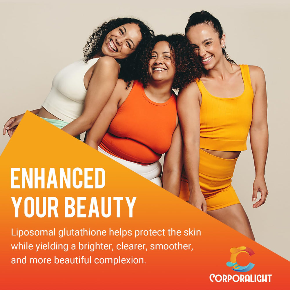 CORPORALIGHT bottle and box packaging showcasing premium quality