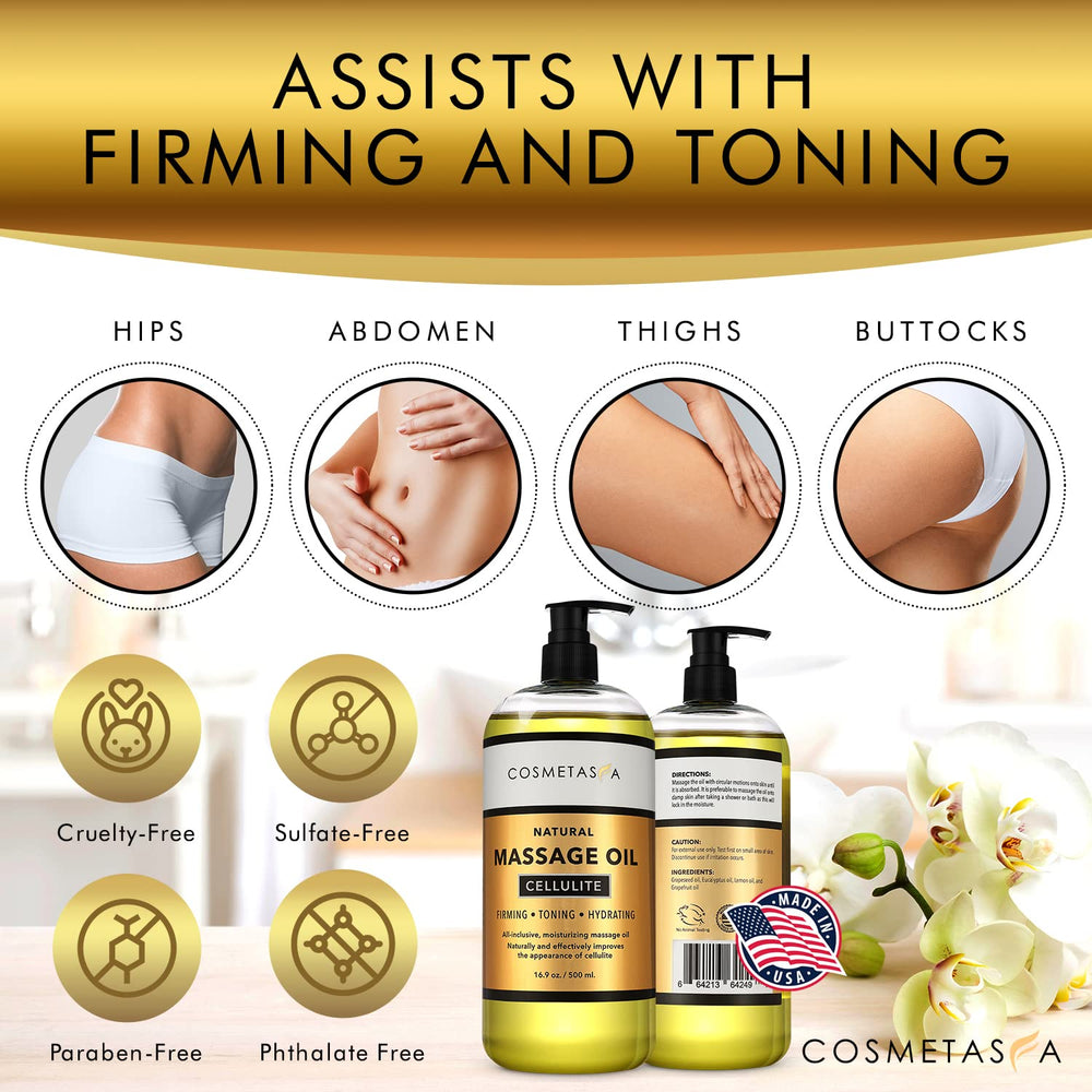 Cosmetasa massager brush action demonstrates skin stimulation during routine.