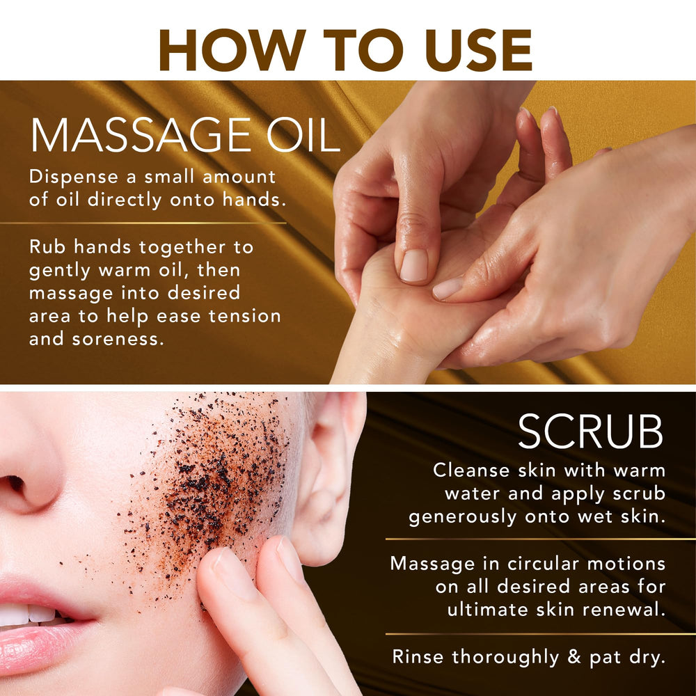 Cosmetasa massage oil close-up showing silky texture for massage