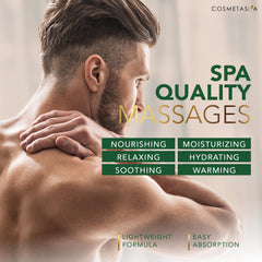 Cosmetasa massage oil with chamomile and lavender aromatics