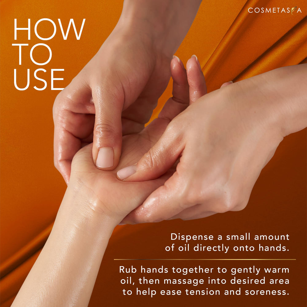 Cosmetasa spa-like home massage setup conveying calming rituals and routine pampering.