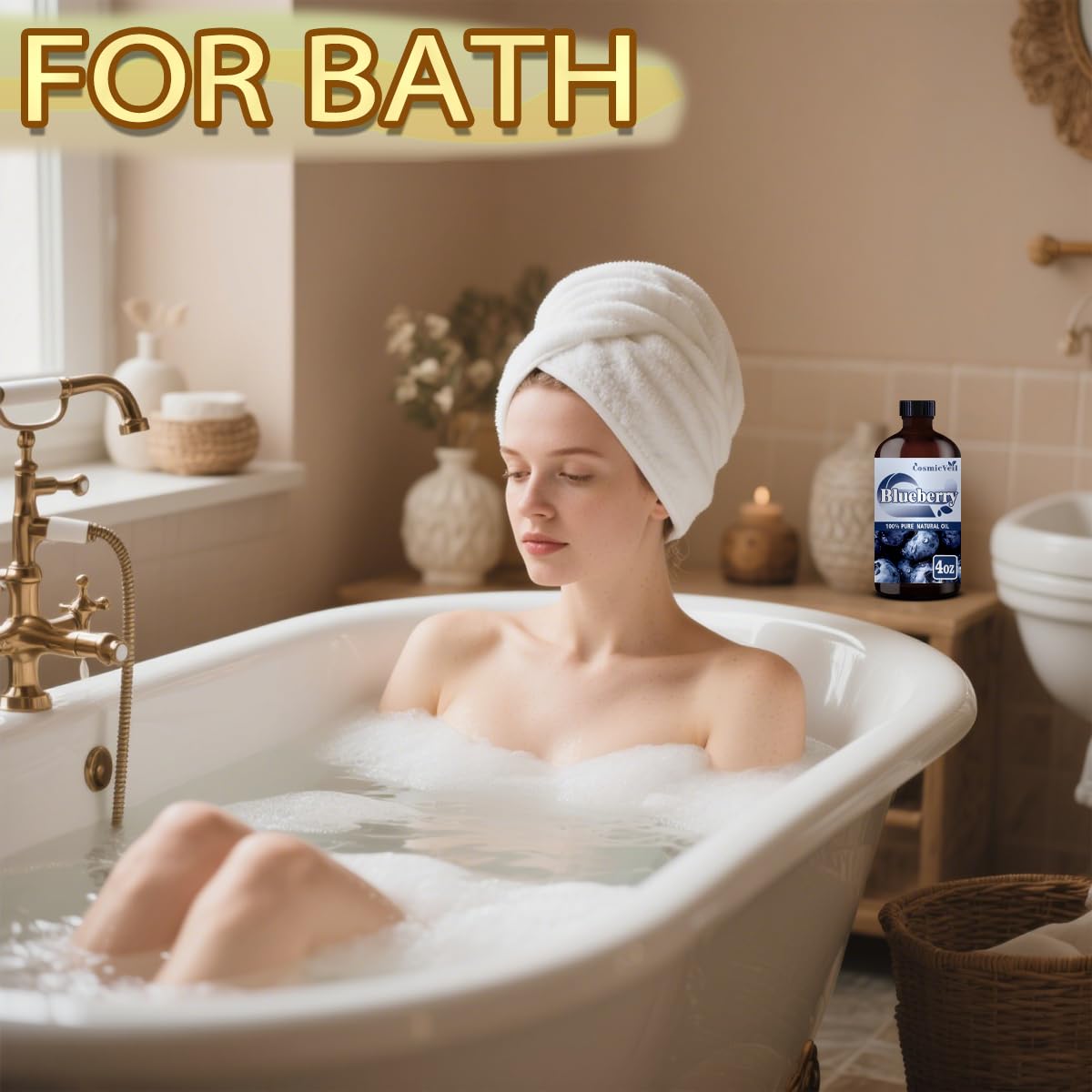 CosmicVeil Lemon Essential Oil used for cleaning adds fresh citrus scent.