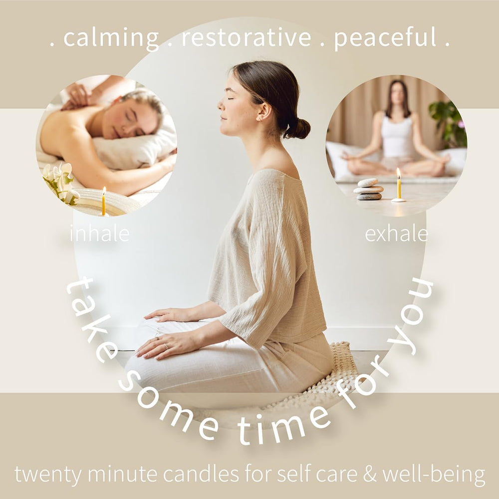 Using Cotton & Grey candles supports mindful moments in a quiet space.