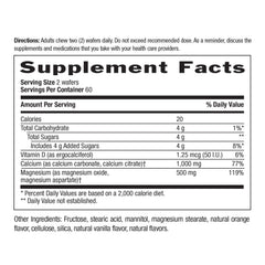 Country Life Cal-Snack vegan and gluten-free certification label