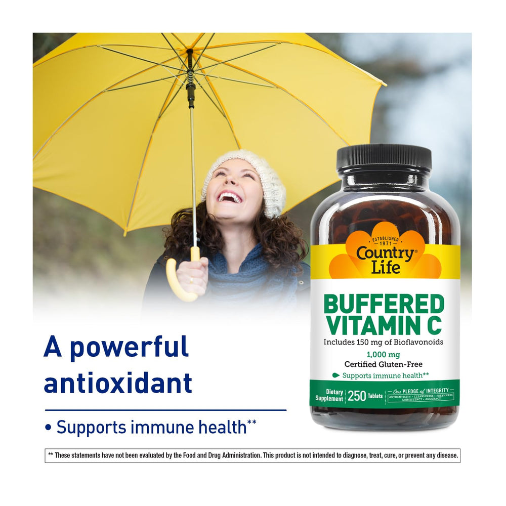 Country Life Calcium-Magnesium-Potassium buffering supports pH balance and smoother digestion