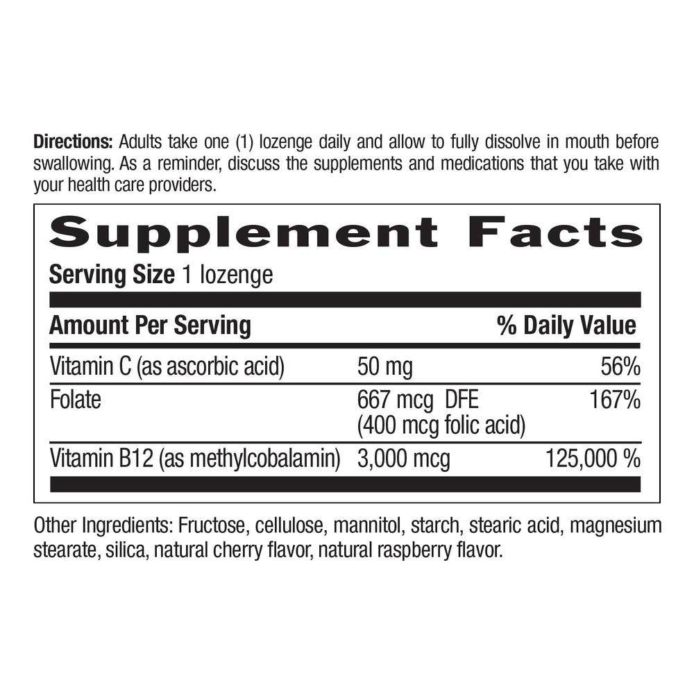 Country Life Methyl B12 lozenges energy boost use case on the go
